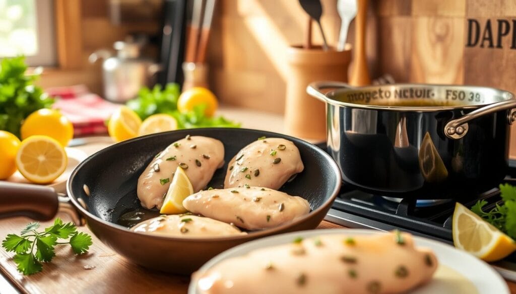 Cooking Skinny Chicken Piccata Cooking Skinny Chicken Piccata