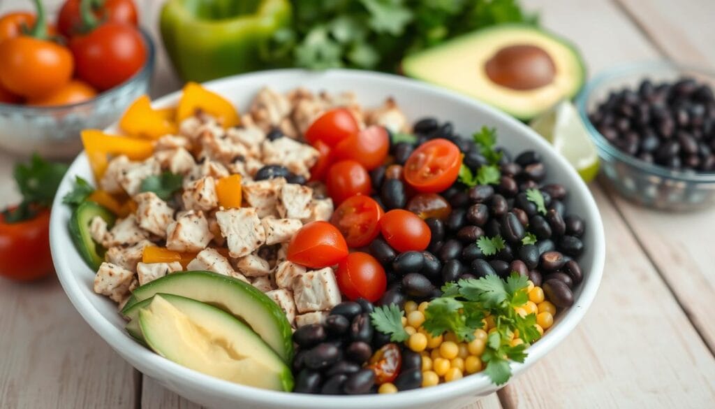 Healthy Mexican Chicken Bowl Ingredients Healthy Mexican Chicken Bowl Ingredients