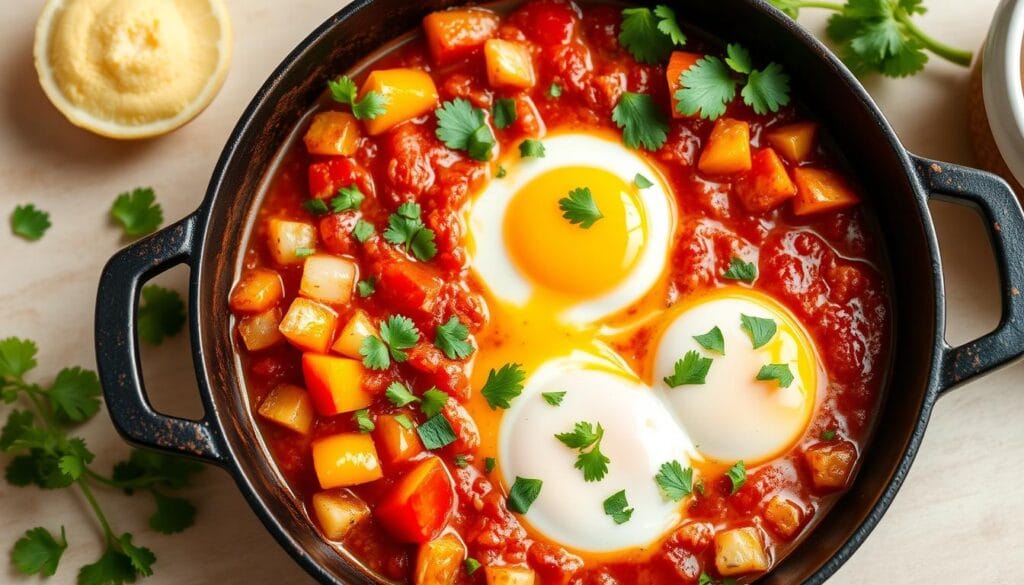 Healthy Shakshuka Dish Healthy Shakshuka Dish