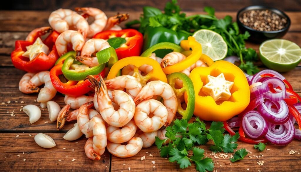 Shrimp Fajita Ingredients Shrimp Fajita Ingredients
