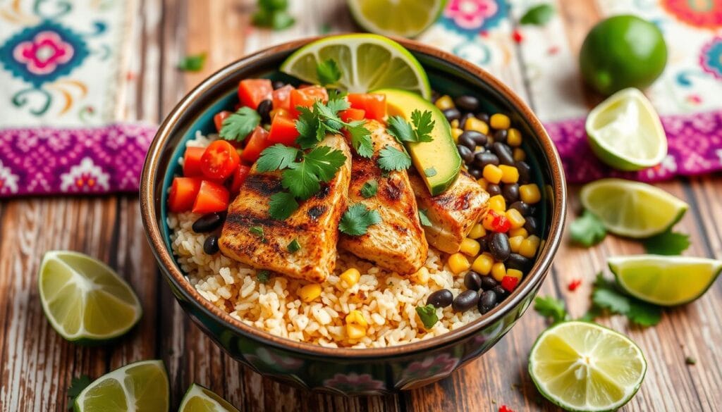 Skinny Mexican Chicken Bowls Skinny Mexican Chicken Bowls
