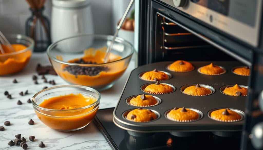 baking muffins baking muffins