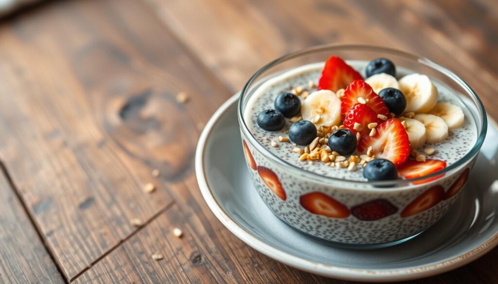 chia seed pudding overnight oats