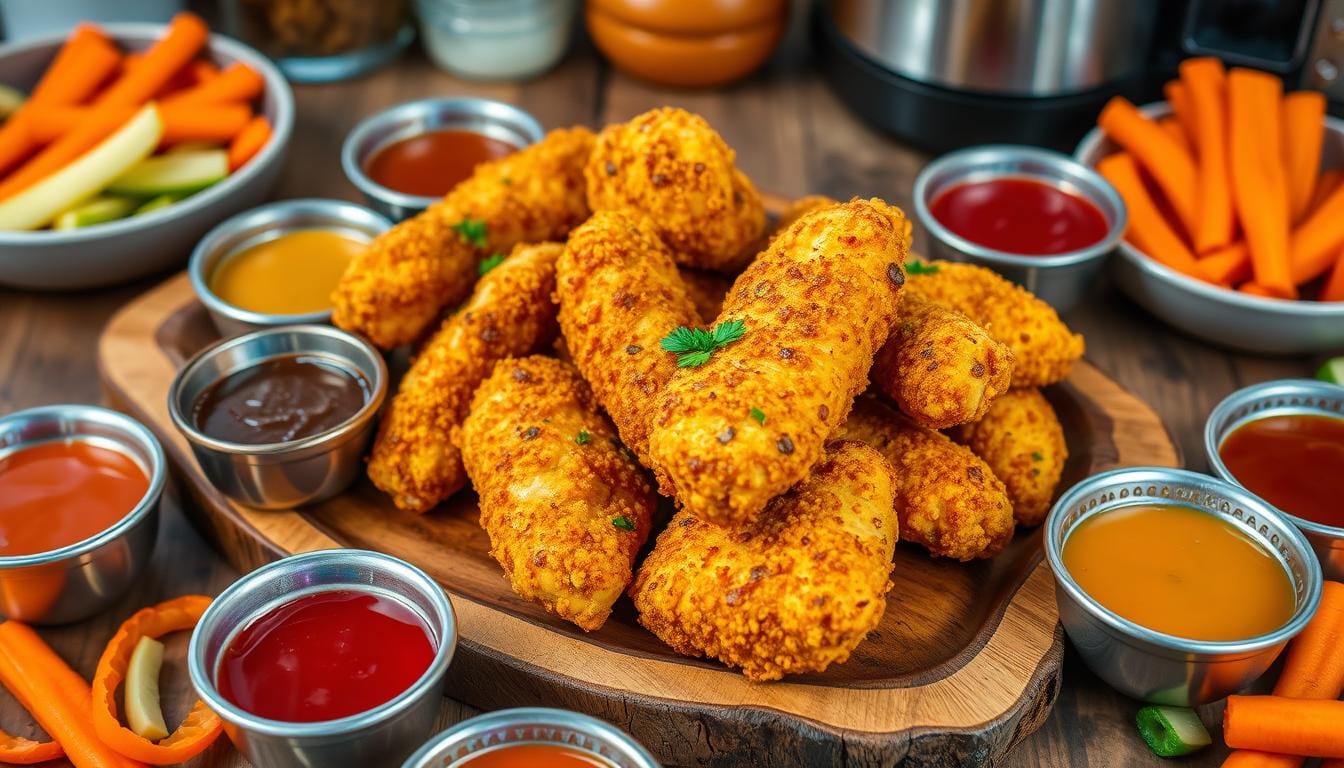 Crispy Frozen Chicken Tenders in Air Fryer Recipe 1 easy air fryer frozen chicken tenders