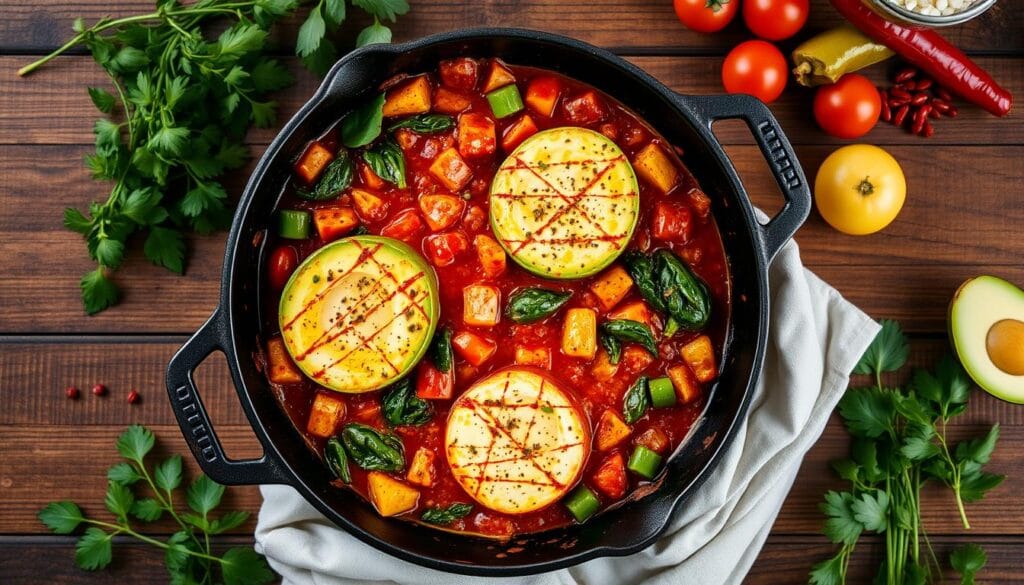 keto and vegan shakshuka keto and vegan shakshuka
