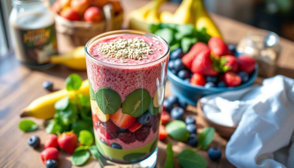 protein packed smoothie protein packed smoothie