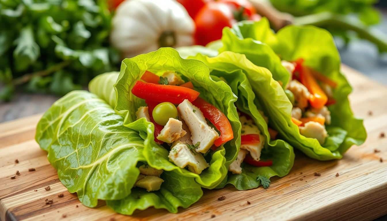 Tasty Skinny Turkey and Lettuce Wraps for Lunch 1 skinny turkey and lettuce wraps