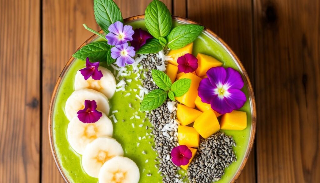 tropical green smoothie bowl toppings tropical green smoothie bowl toppings