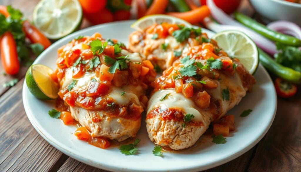 Baked Salsa Chicken