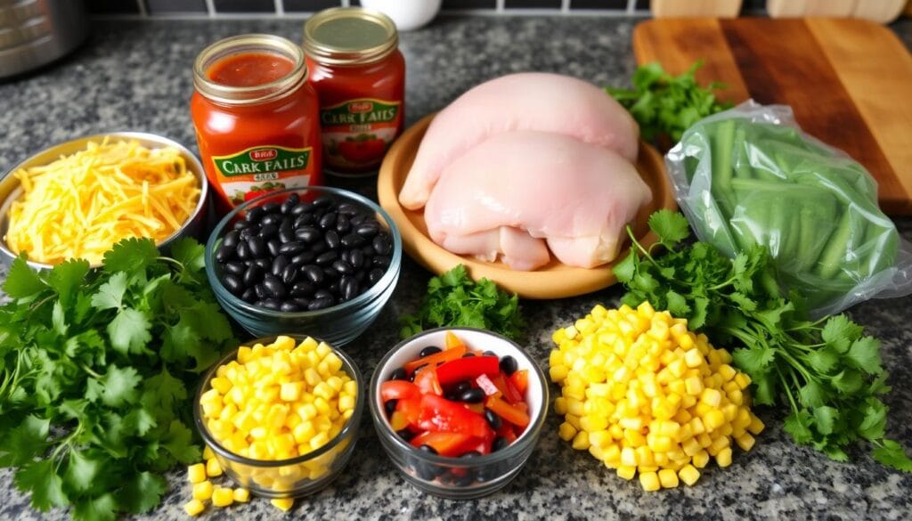 Baked Salsa Chicken Ingredients Baked Salsa Chicken Ingredients