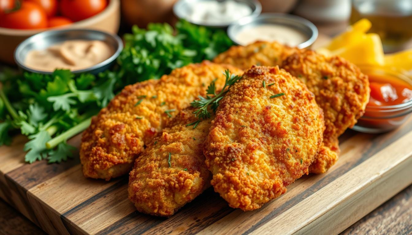 Air Fryer Chicken Cutlets