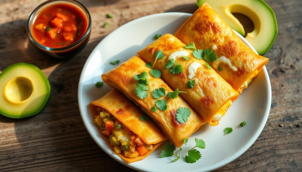 Breakfast Egg Rolls