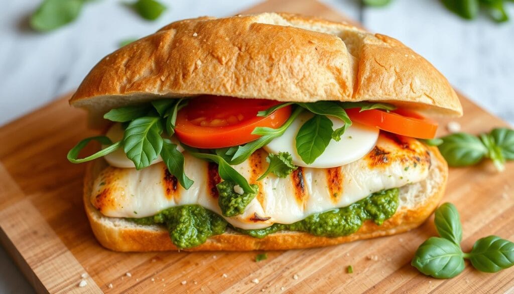 Chicken Pesto Sandwich