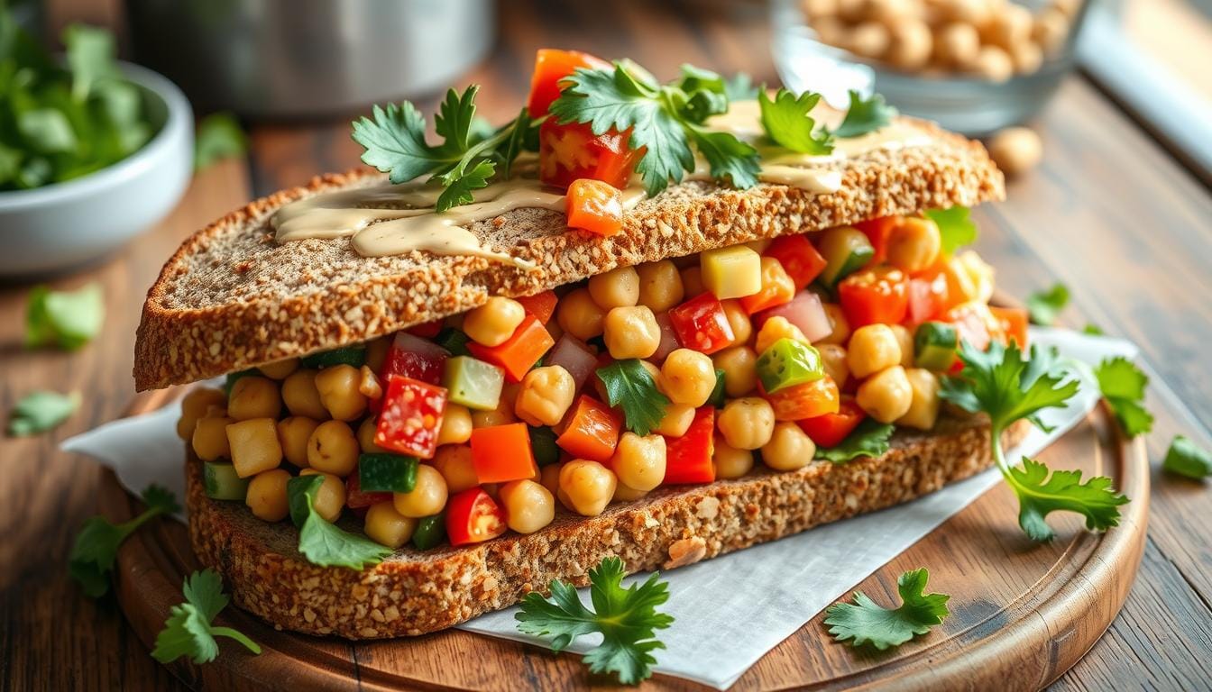 Chickpea Salad Sandwich: A Healthy and Delicious Lunch 1 Chickpea Salad Sandwich