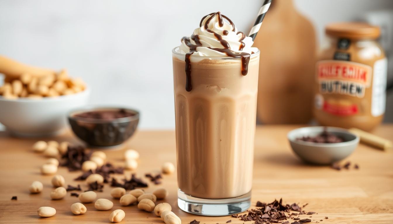 Chocolate-Peanut Butter Protein Shake 1 Chocolate-Peanut Butter