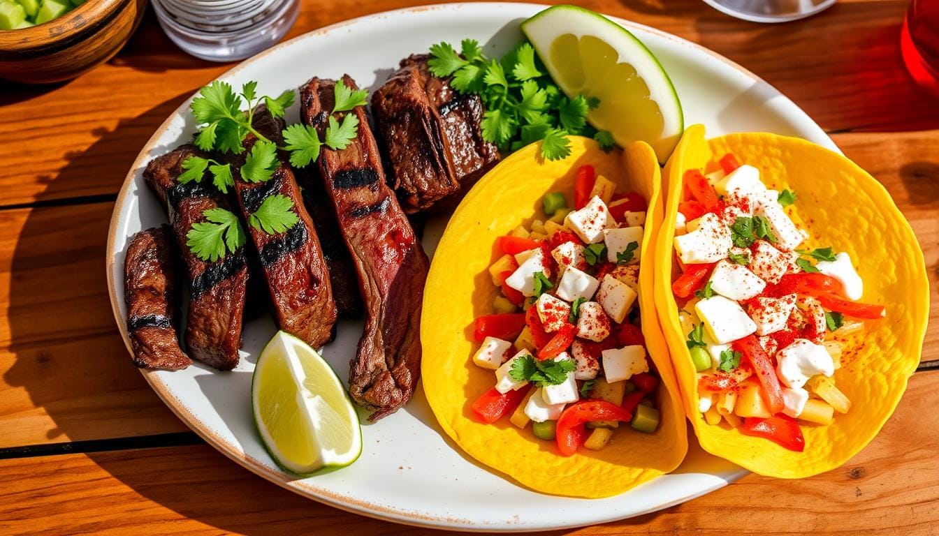 Tasty Grilled Skirt Steak and Elote Tacos 1 Grilled Skirt Steak and Elote Tacos