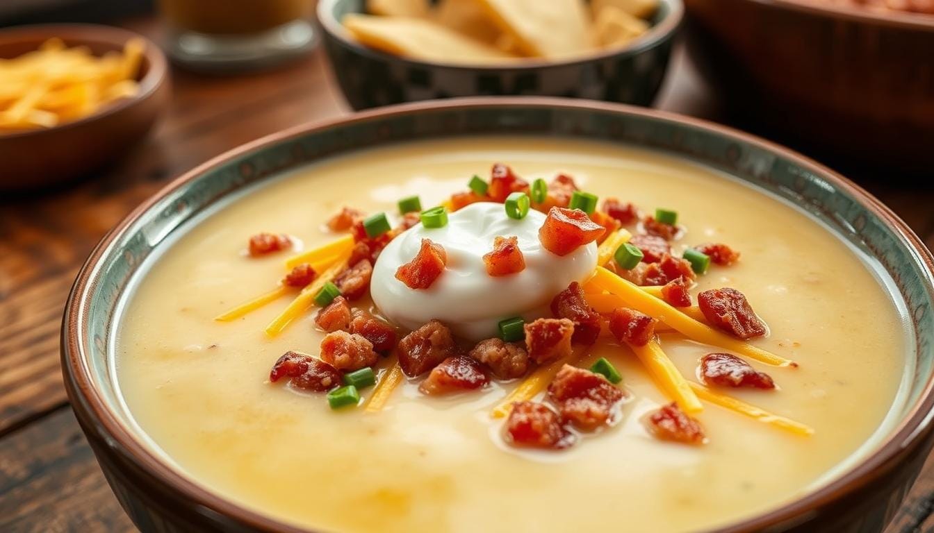 Creamy Loaded Baked Potato Soup 1 Loaded Baked Potato Soup