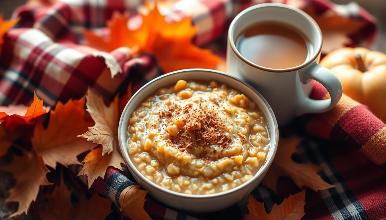 Warm and Cozy Pumpkin Spice Oatmeal 1 Pumpkin Spice Oatmeal