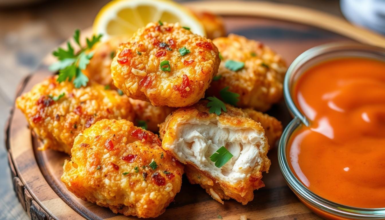 Crispy Air Fryer Salmon Bites 1 crispy air fryer salmon bites