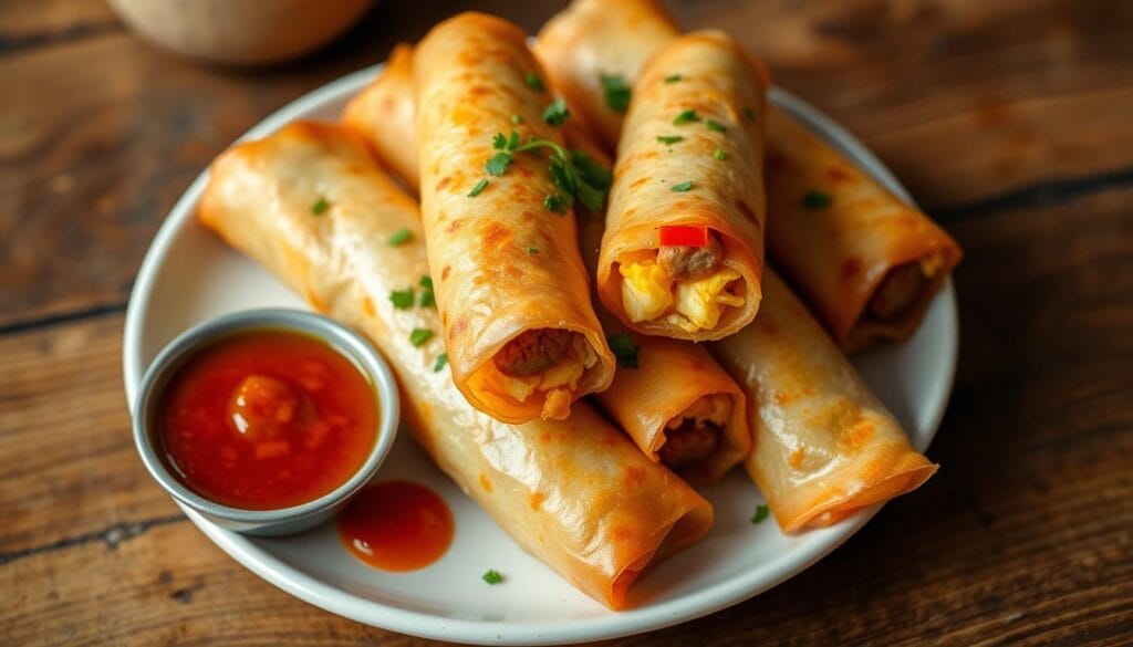 breakfast egg rolls breakfast egg rolls