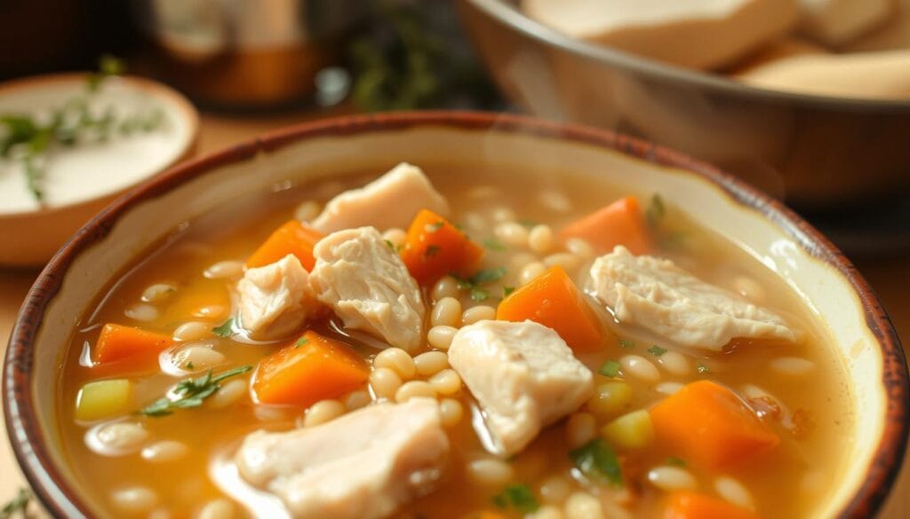 chicken barley soup chicken barley soup