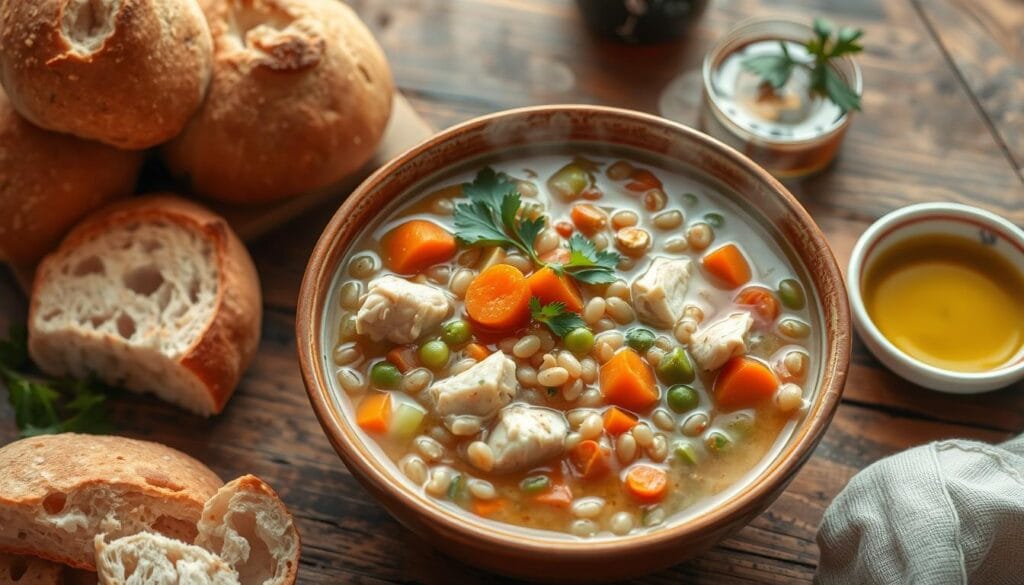 chicken barley soup chicken barley soup