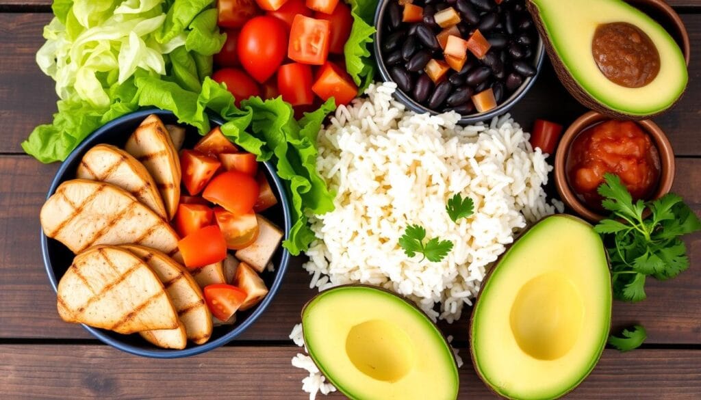 chicken burrito bowl ingredients chicken burrito bowl ingredients