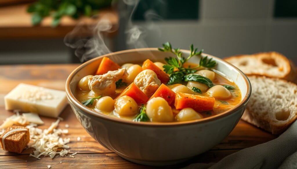 homemade chicken gnocchi soup homemade chicken gnocchi soup