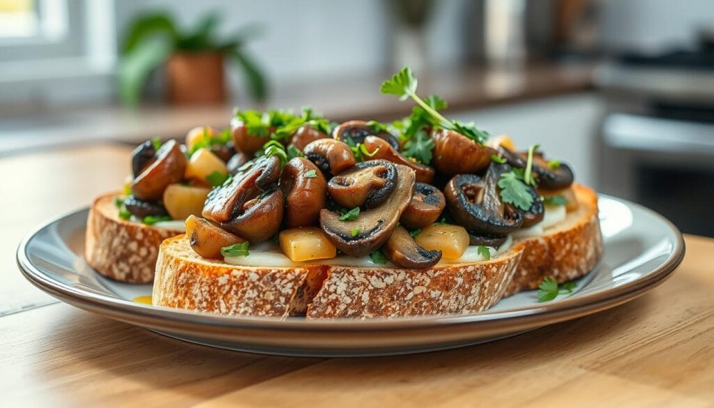 mushroom bruschetta mushroom bruschetta