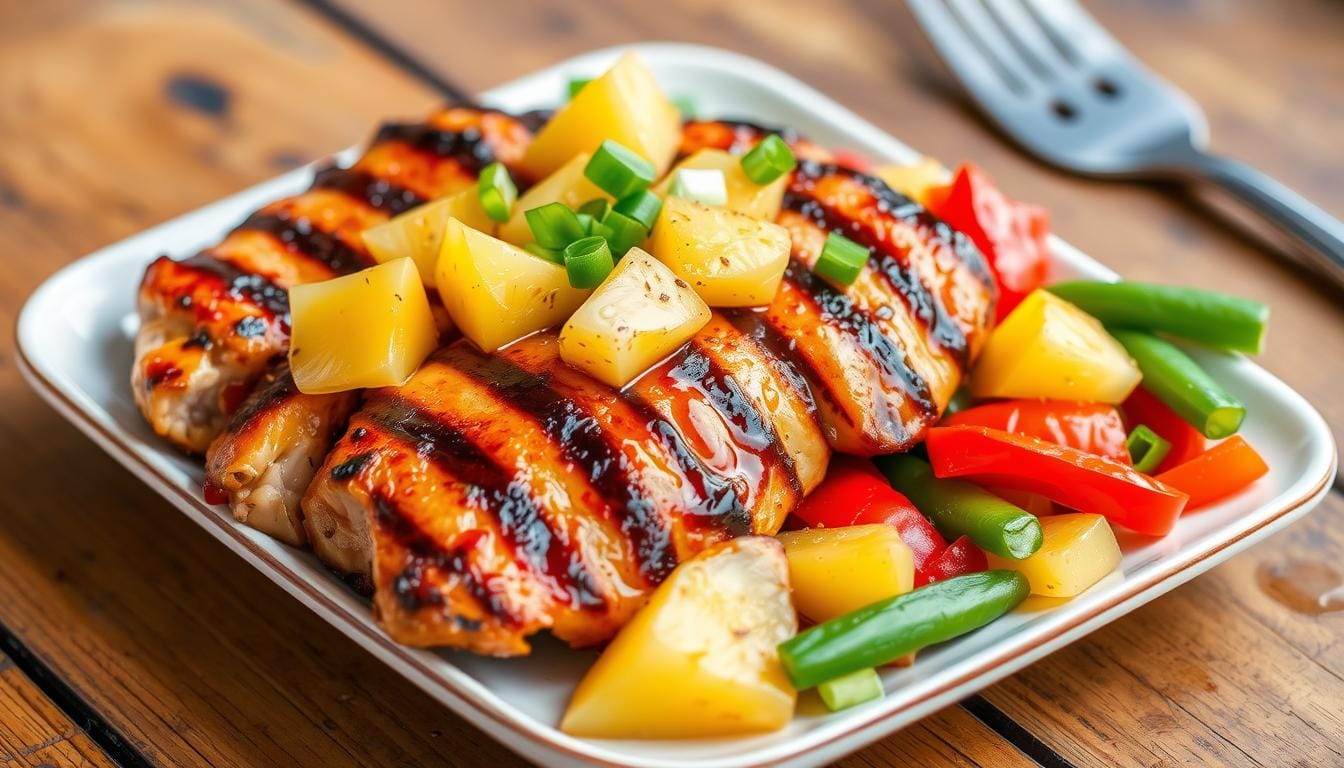pineapple teriyaki chicken 1 pineapple teriyaki chicken