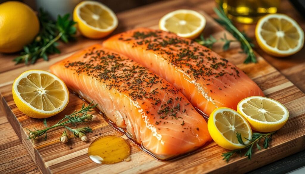 salmon preparation salmon preparation