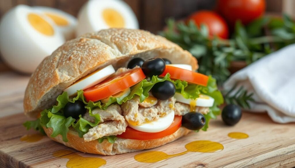 traditional pan bagnat traditional pan bagnat