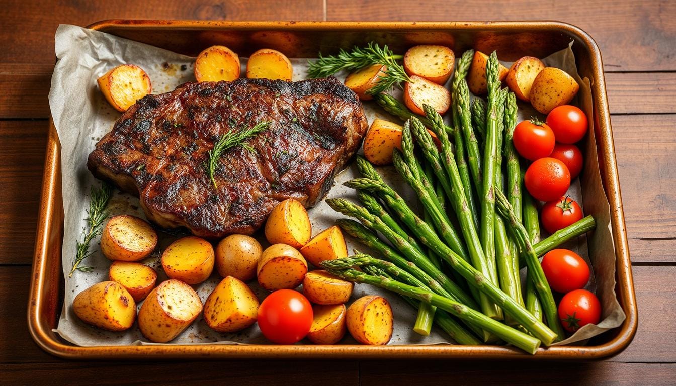 Sheet-Pan Steak & Potatoes 1 Sheet-Pan Steak & Potatoes