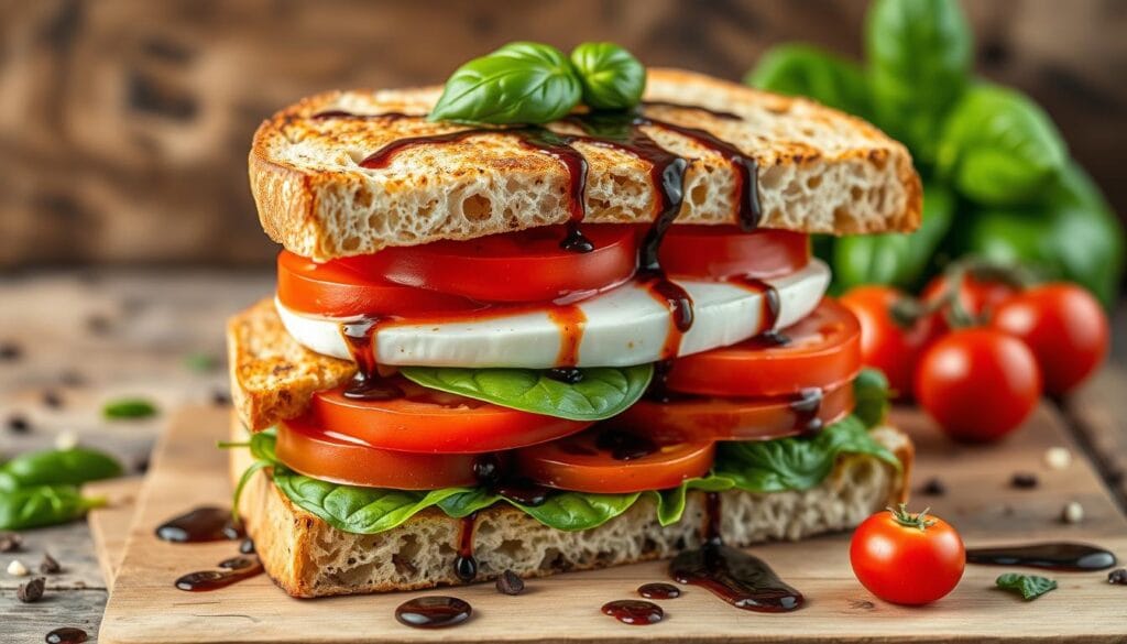 caprese sandwich caprese sandwich