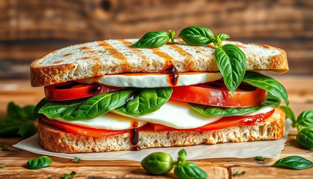 fresh mozzarella sandwich fresh mozzarella sandwich