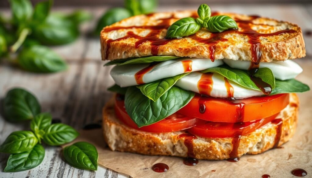 fresh mozzarella sandwich fresh mozzarella sandwich