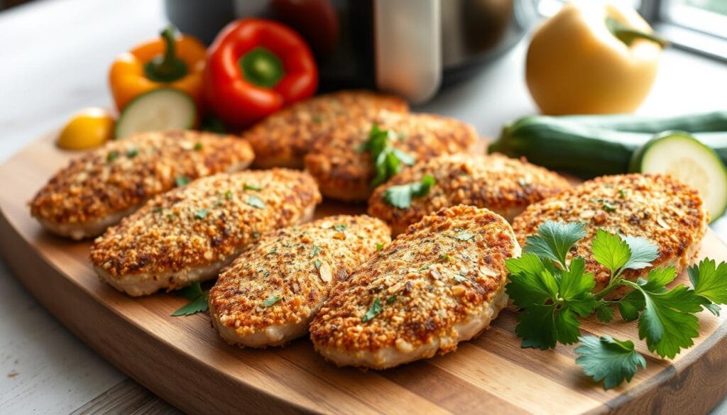low-carb chicken cutlets low-carb chicken cutlets