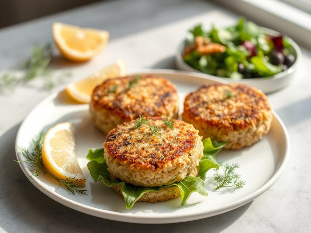 Healthy Salmon Quinoa Burgers