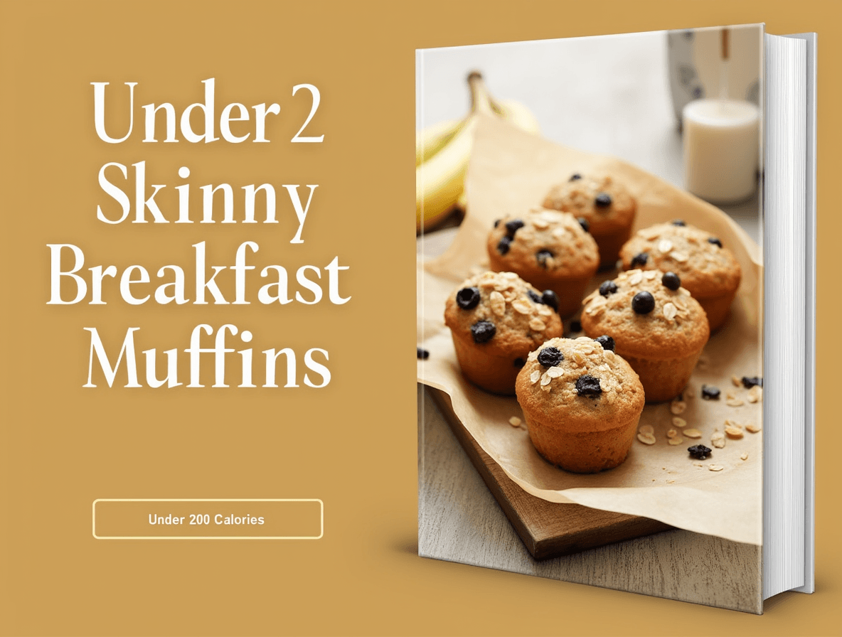 Skinny Breakfast Muffins: Grab-and-Go Recipes Under 200 Calories 1 Skinny breakfast recipes for weight loss