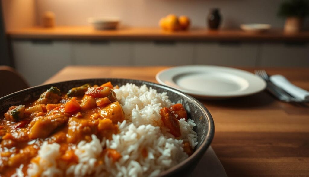 30-minute vegetarian curry meal