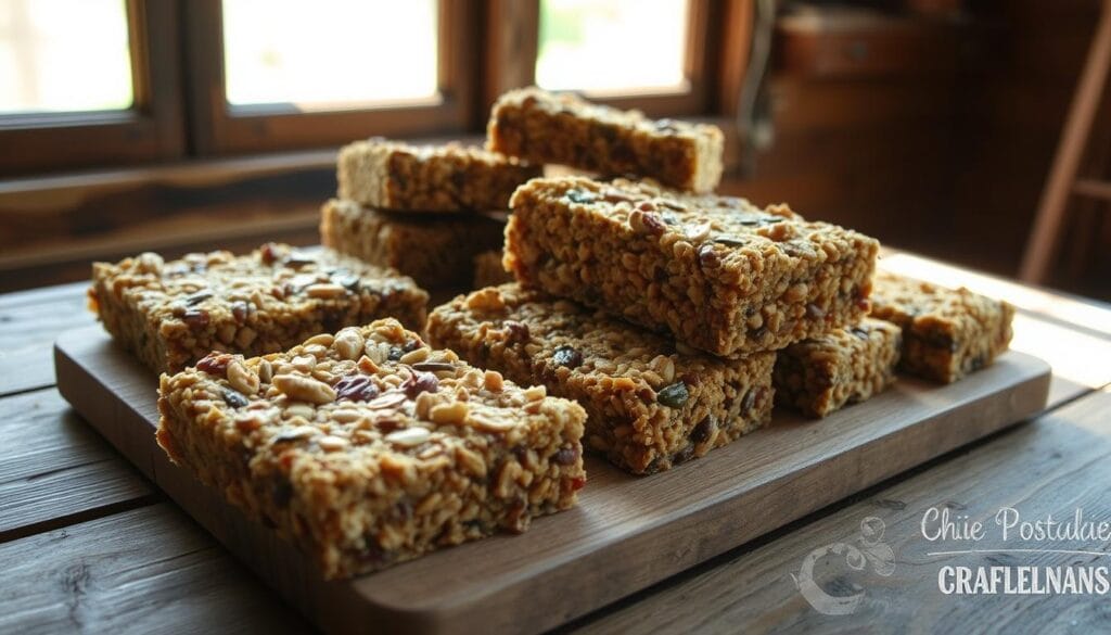 Homemade granola barS