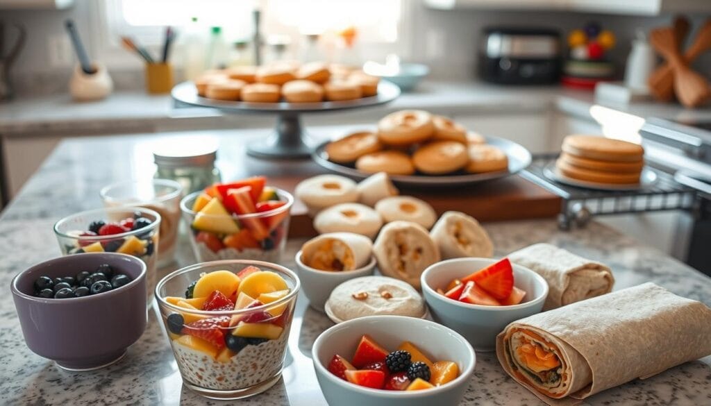 Make ahead school morning breakfasts