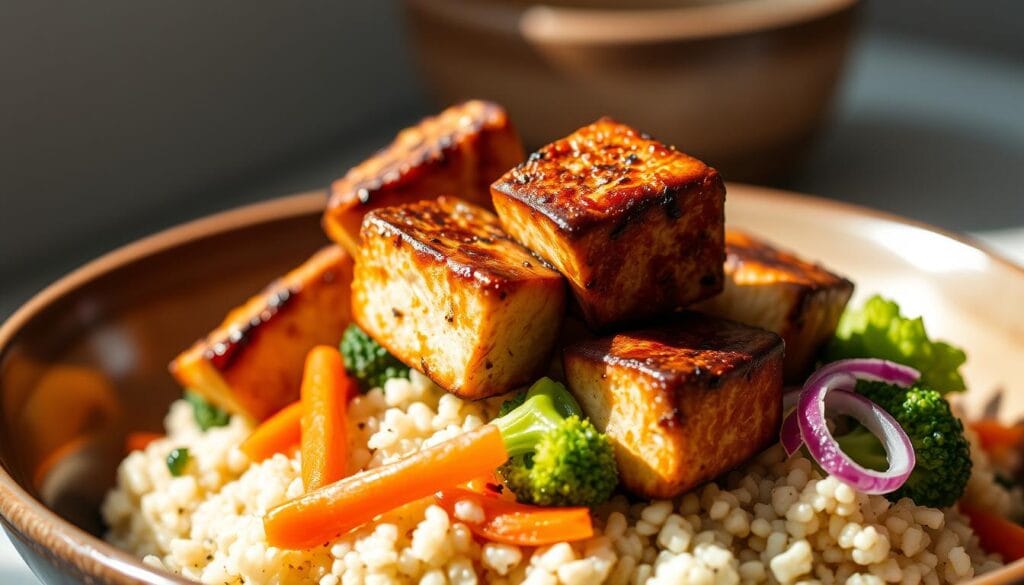 Pan Seared Tofu Bowls