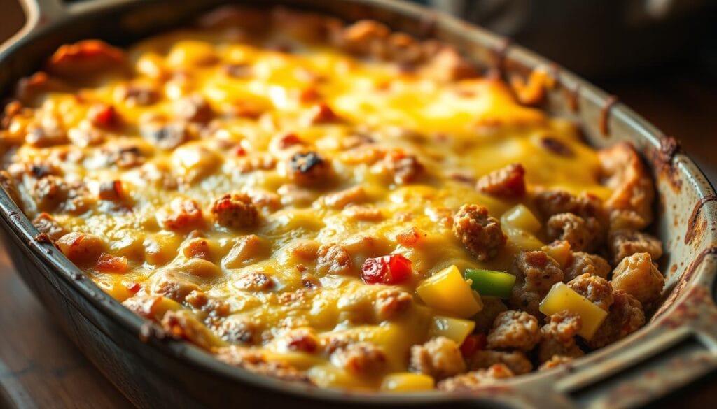 low-carb breakfast casserole savory