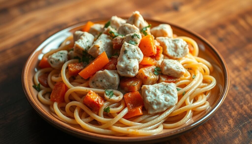 quick weeknight chicken pasta recipe
