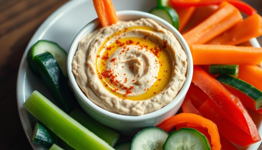 veggie dip hummus veggie dip hummus