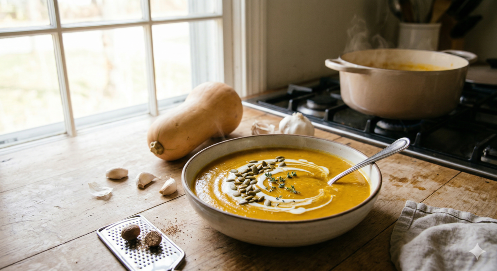 Roasted Butternut Squash Soup: The Ultimate Fall Comfort Recipe 2 roasted butternut squash soup