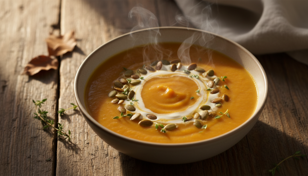 roasted butternut squash soup