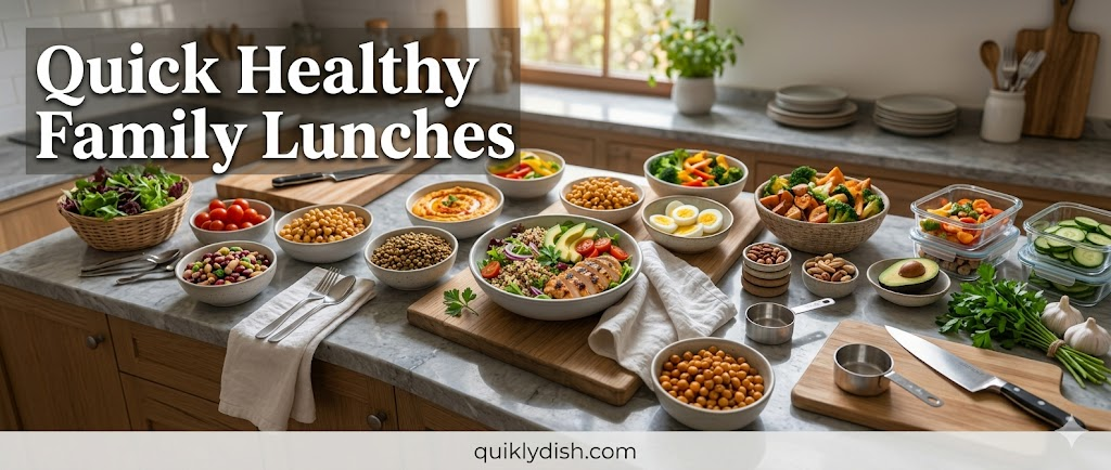 Quick Healthy Family Lunch Ideas: 10 Easy Weekday Meals