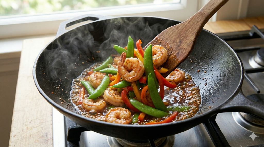 Spicy Shrimp Stir Fry: A Quick & Healthy Weeknight Dinner 2 Gemini Generated Image 7bpiau7bpiau7bpi